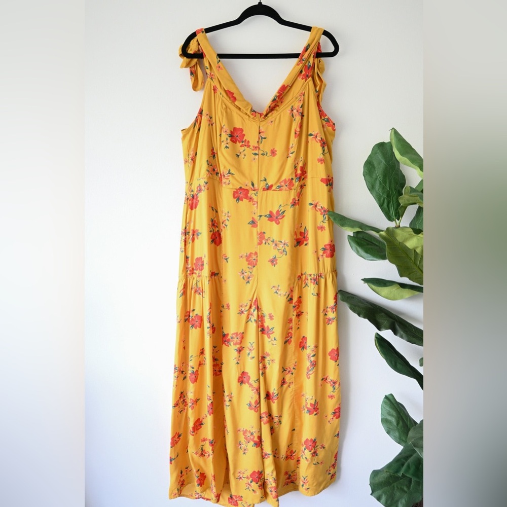 Anthropologie+ Yellow Jumpsuit NEW With Tags - Picture 3 of 7